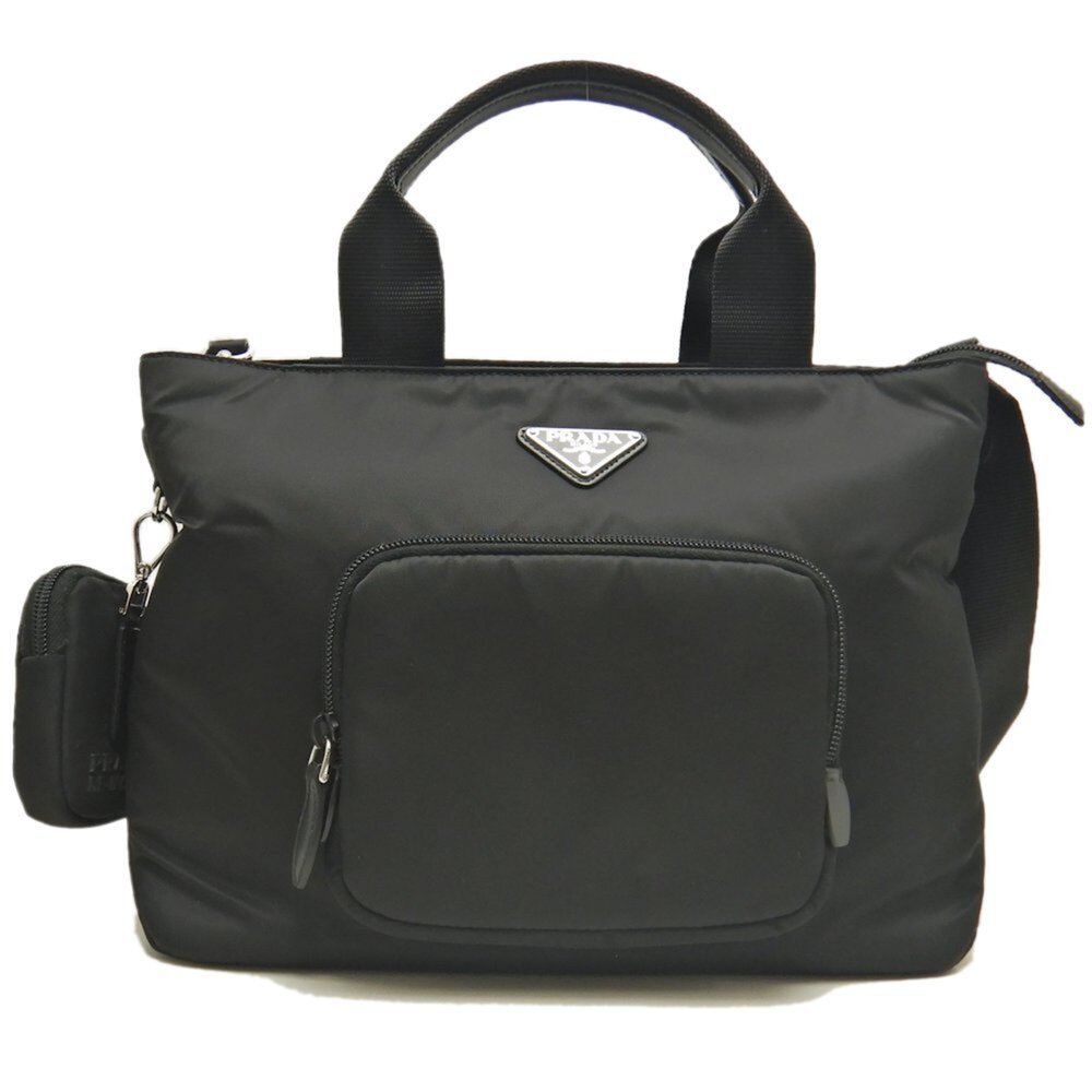 PRADA 1BG354 Padded Nylon Tote Bag, Women's, 253555 - Picture 2 of 10